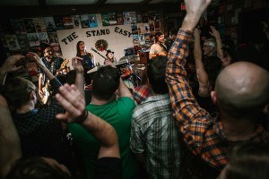 Shred Kelly regularly draws sold out crowds at the Jasper Royal Canadian Legion. Brian Van Tighem photos.