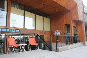 SnowDome's new store front will be located above it's coin laundromat at