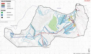 The master plan, which was approved by the B.C. government in August 2016, envisions building 18 ski lifts in three phases over the next 20 years, including five gondolas. The company also intends to build a ski-in ski-out village at the base of the resort with nearly 2,000 beds. 