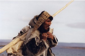 Natar Ungalaaq helped change the course of Indigenous film in Canada when he played the title character in the landmark epic Atanarjuat The Fast Runner in 2000, which is entirely in Inuktitut with English subtitles.  Photo by Marie-Hélène Cousineau - Igloolik Isuma Production.