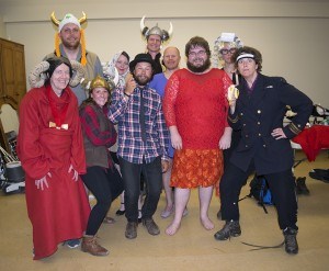 The Jasper Theatre Arts Collective  presented some of their favourite Monty Python’s Flying Circus skits at the Legion June 7. C. Gilbert photo
