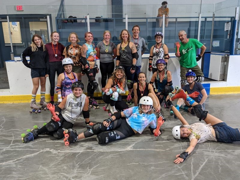 Roller-skating