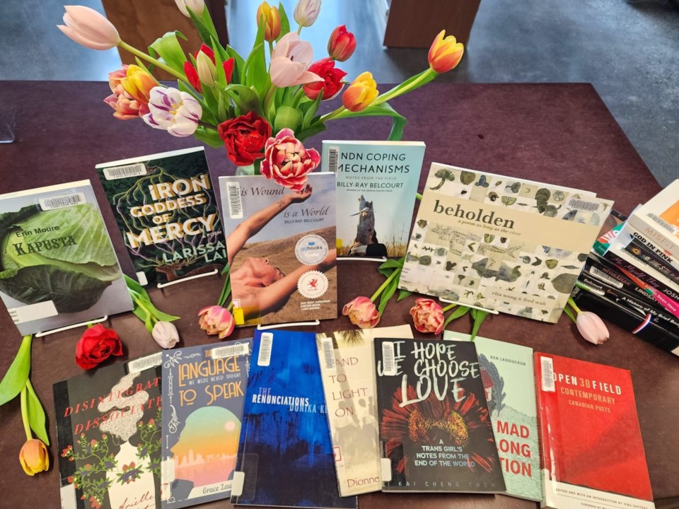 April poetry pride gardens