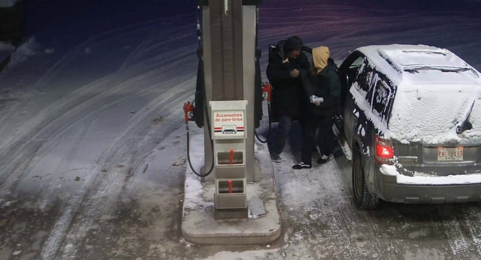 Carjacking Suspect. Gas Pump Camera