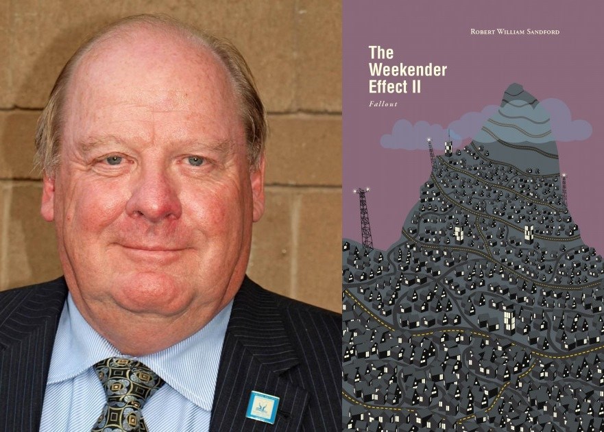 Robert Sandford with book cover