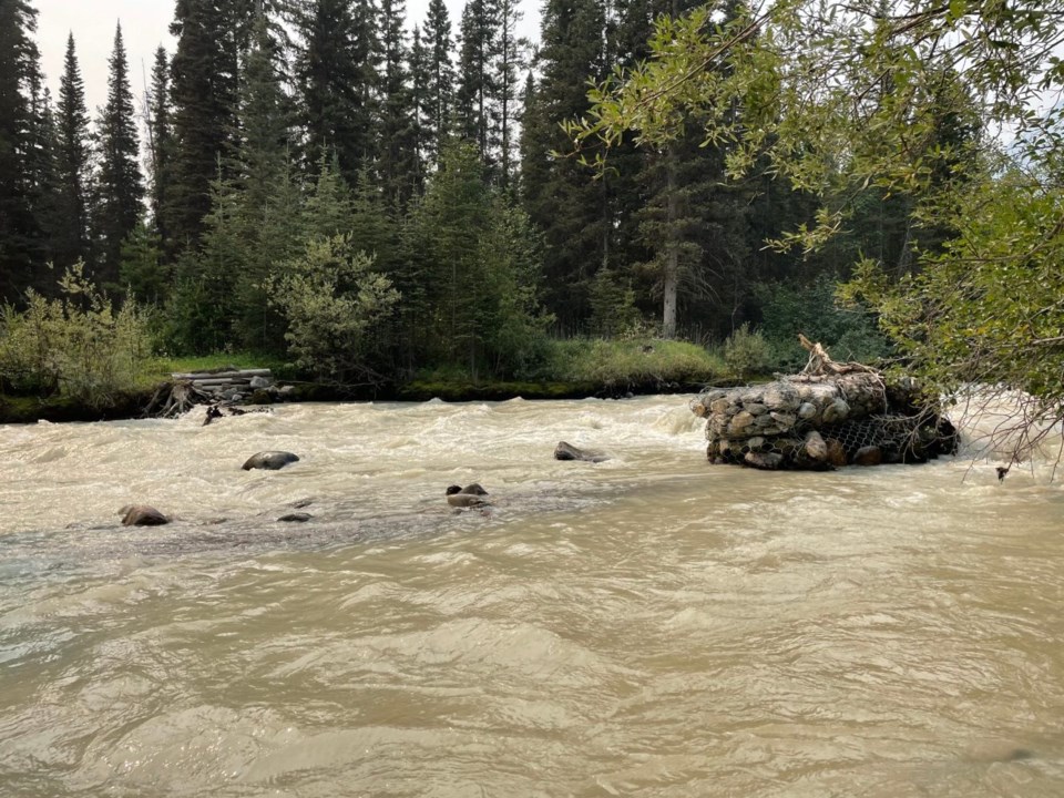Simon Creek bridge washout c_o Facebook