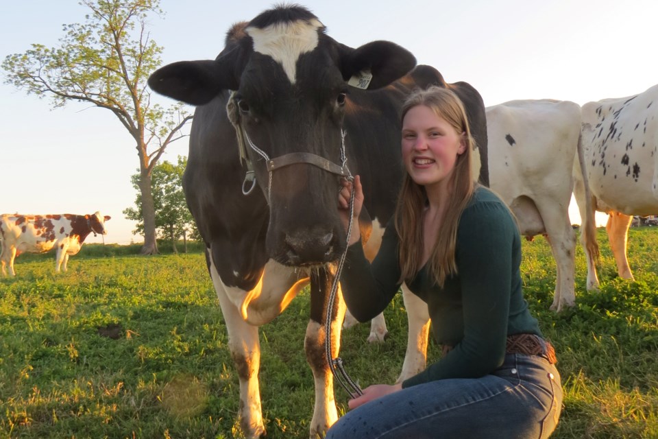 Mikayla Ringelberg is completing her third year of study at the Ontario Veterinary College in Guelph.