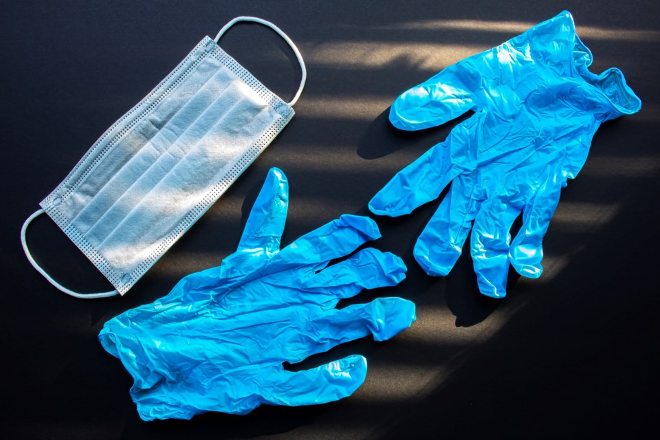 covid mask gloves