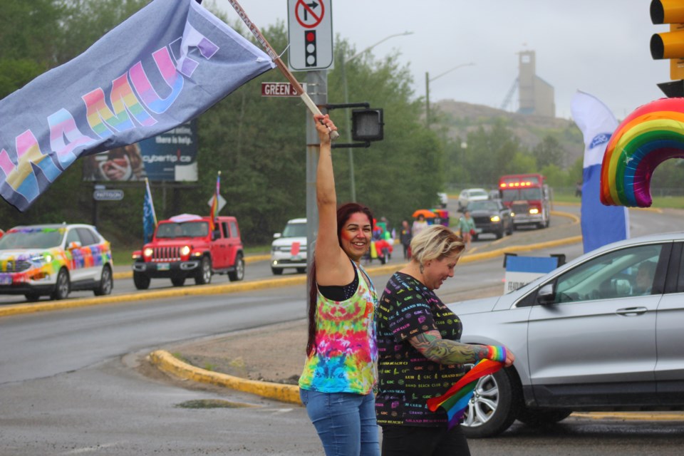 Flin Flon Pride parade 2022