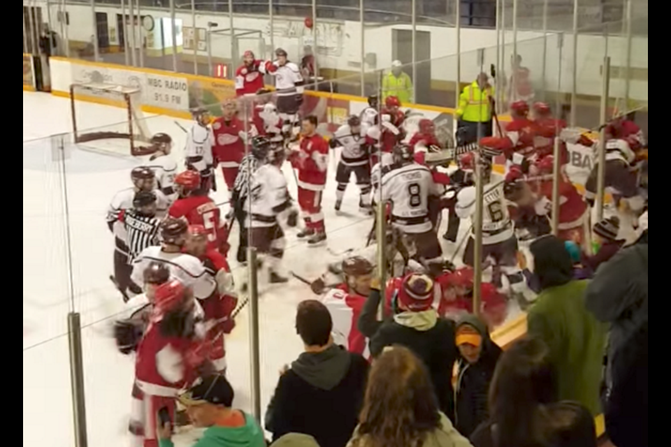 The effects of a bench-clearing brawl during a 2016 Flin Flon Bomber playoff game are still being felt today. The trouble began when a Weyburn Red Wings player attempted to leave the Whitney Forum ice with the Bombers’ treasured moose leg.