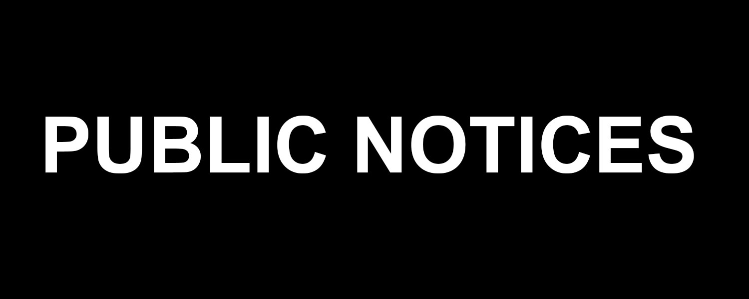 Public Notices and Tenders