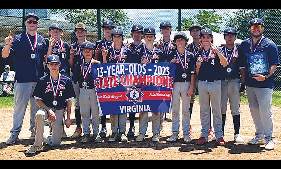 Arlington Senior Babe Ruth age 13 All-Stars Win State Title - Gazette Leader