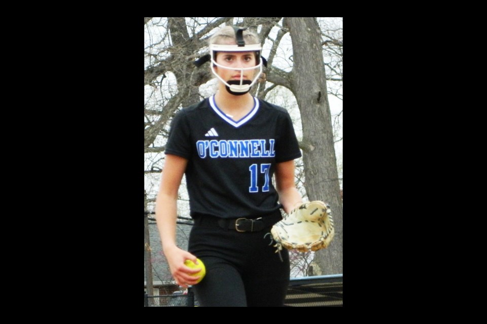 Bri Lencz is expected to be a top pitcher for Bishop O'Connell this season.