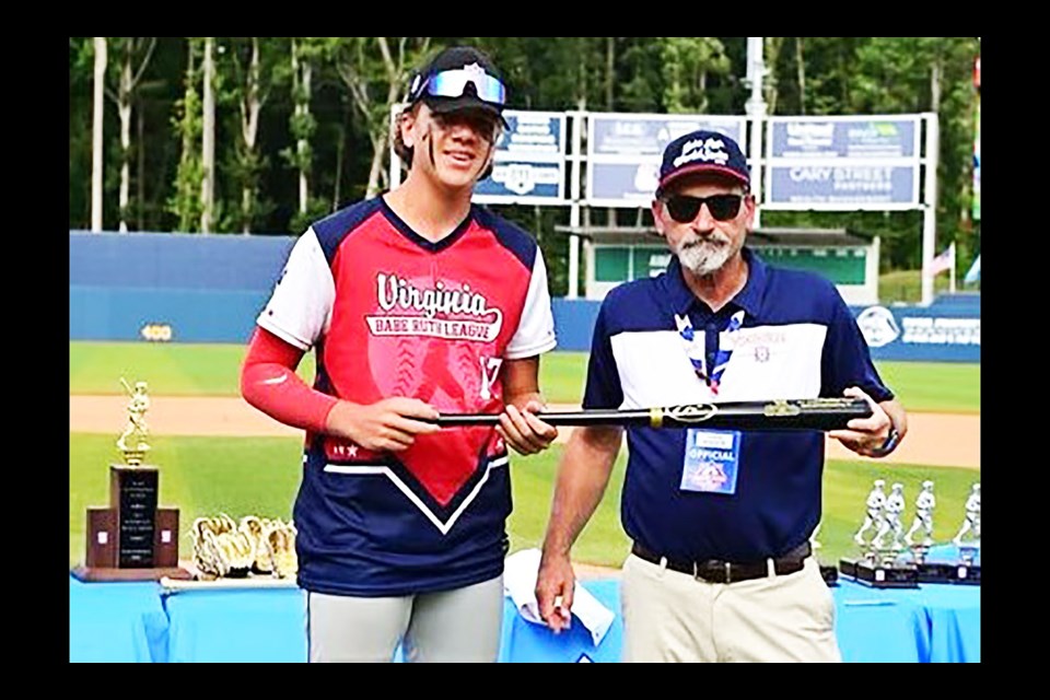 Matt Langley was chosen to the overall World Series all-star team.
