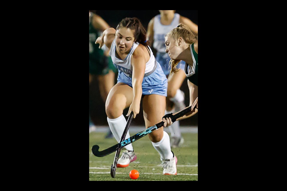Paige Baskin scored the game-winning goal for Yorktown in the state championship match.