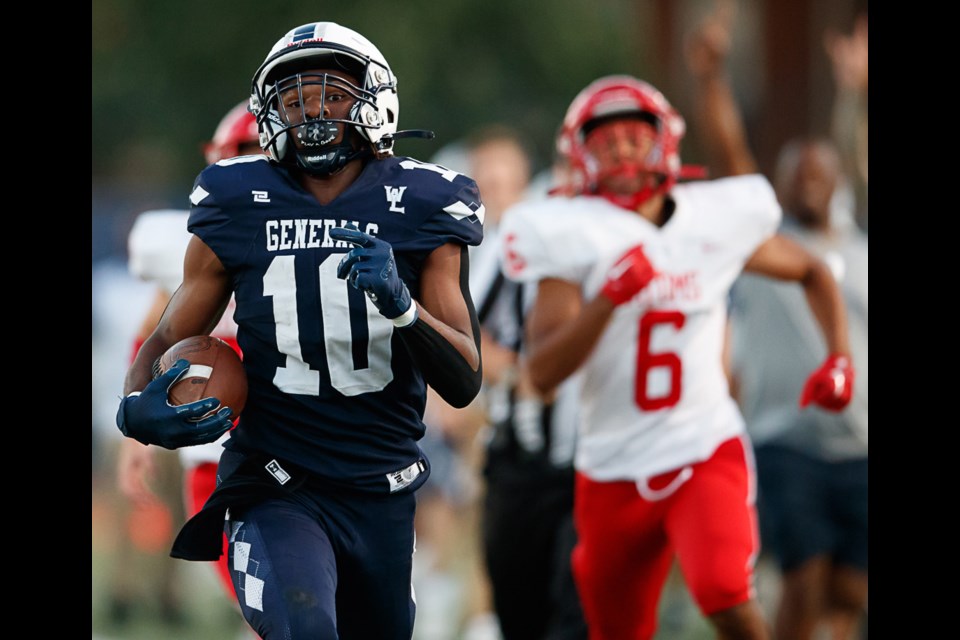 Liberty high school football discount