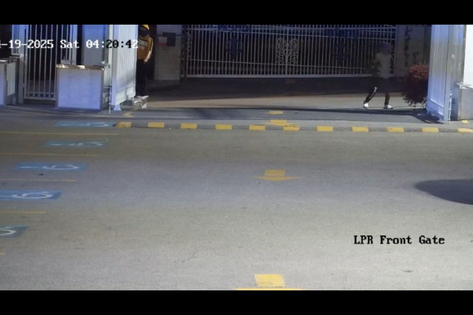 VPD has released images of a vehicle and two people who were outside the Khalsa Diwan Society gurdwara on Ross Street when it was vandalized Saturday morning, and asks anyone who recognizes them to contact police.