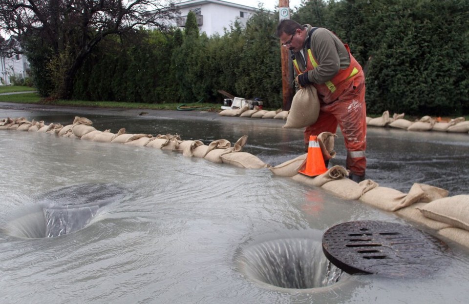 Oak Bay flooding