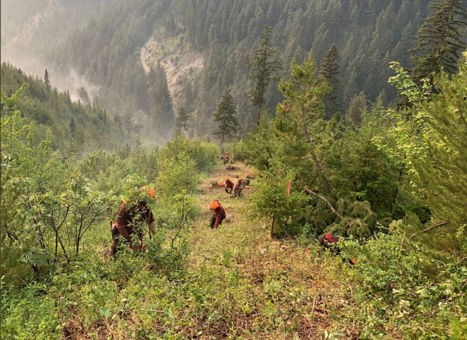 Lytton Creek fire