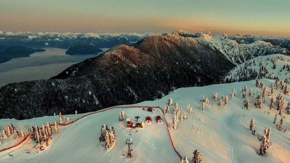 Cypress Mountain peak