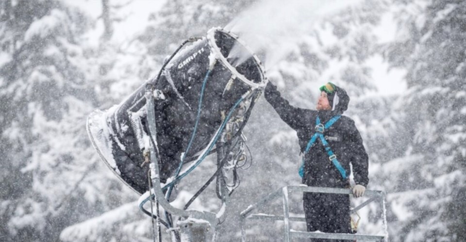 Grouse snowmaking