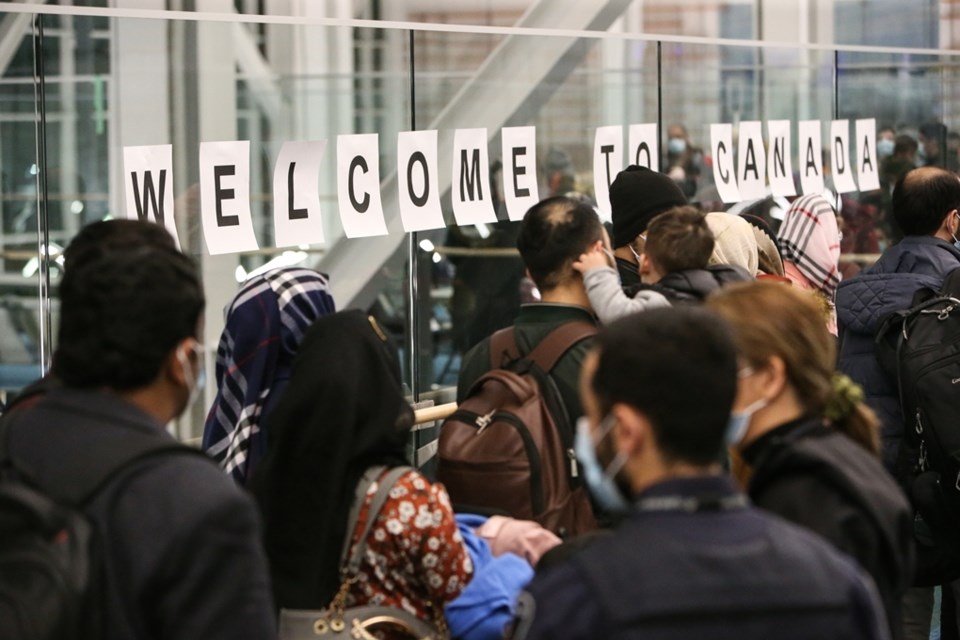 Afghan-refugees-arriving-Vancouver-airport-IRCC