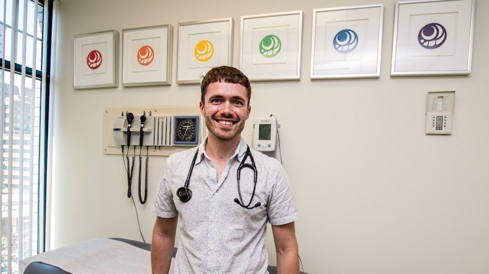 Spectrum Health Dr. Bradley Little works under an alternative payment program where he does not bill a specific amount for each patient visit.
