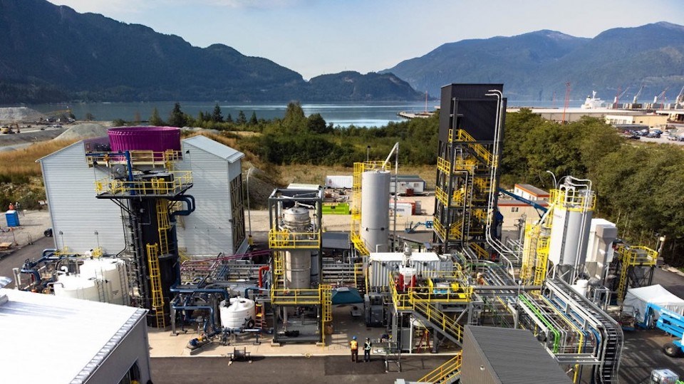 Carbon Engineering's innovation centre in Squamish.