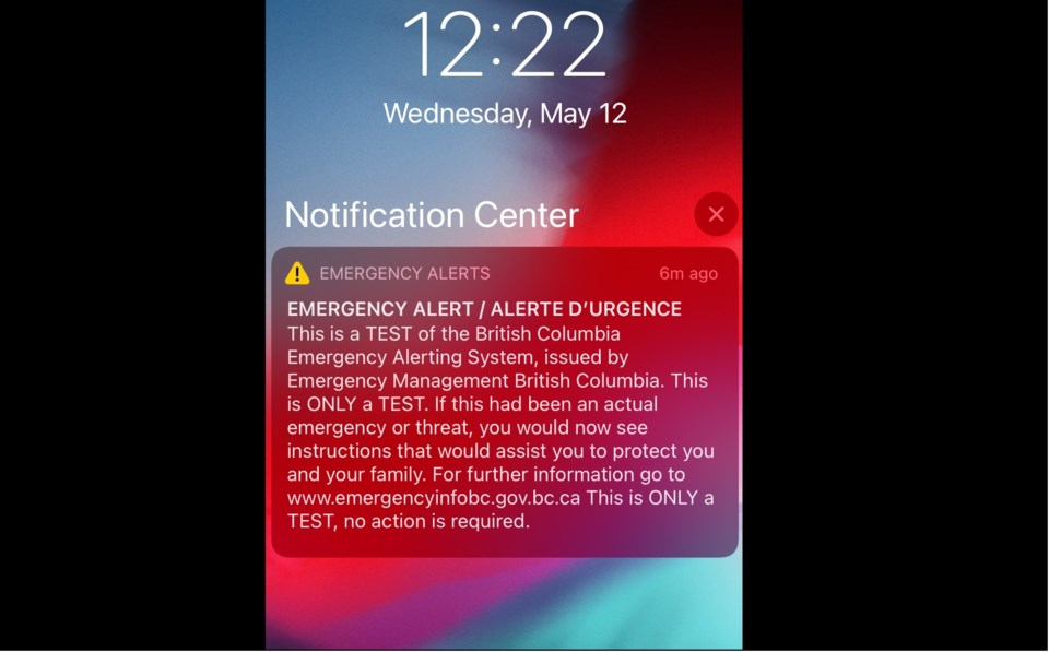 emergency alert