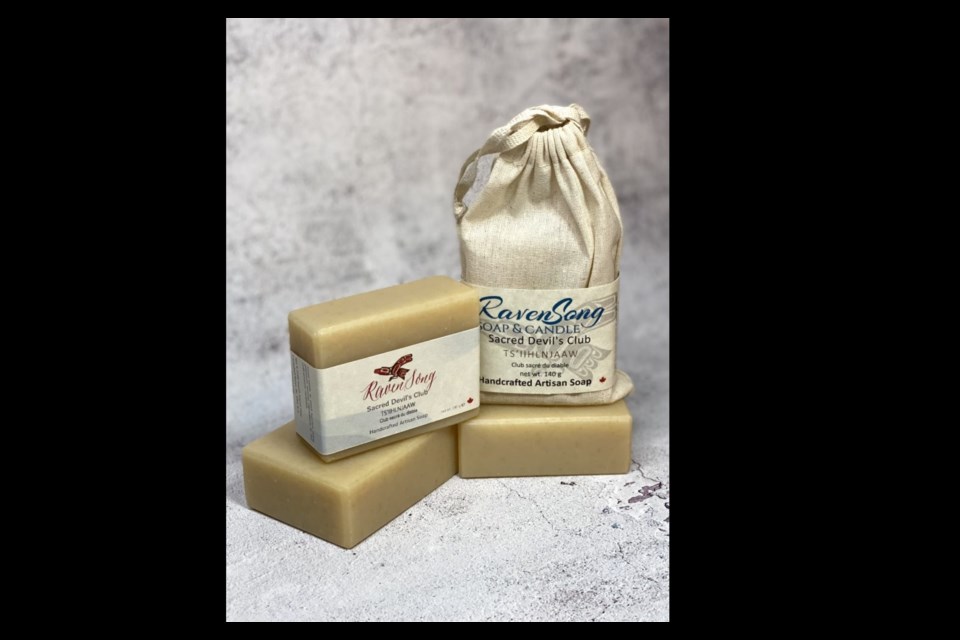 Soap made by RavenSong Soap and Candle, located in Campbell River.