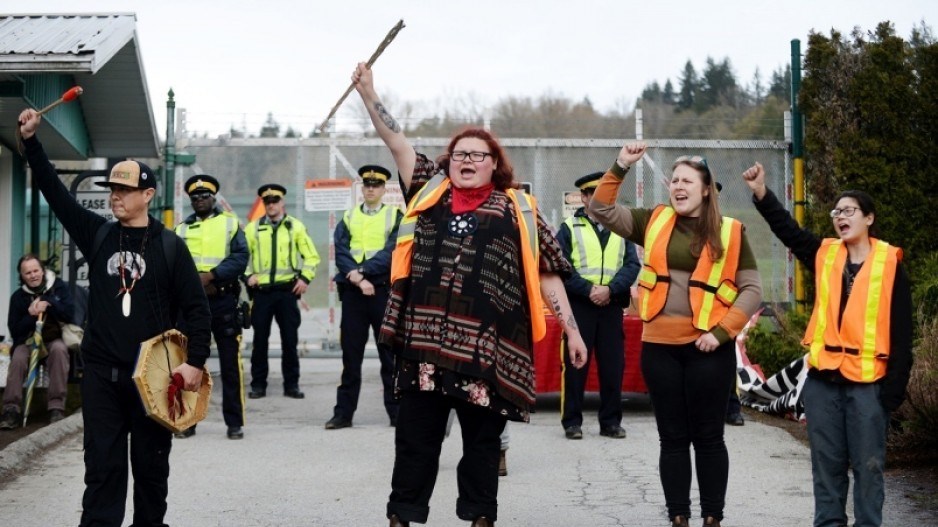 transmountainprotester