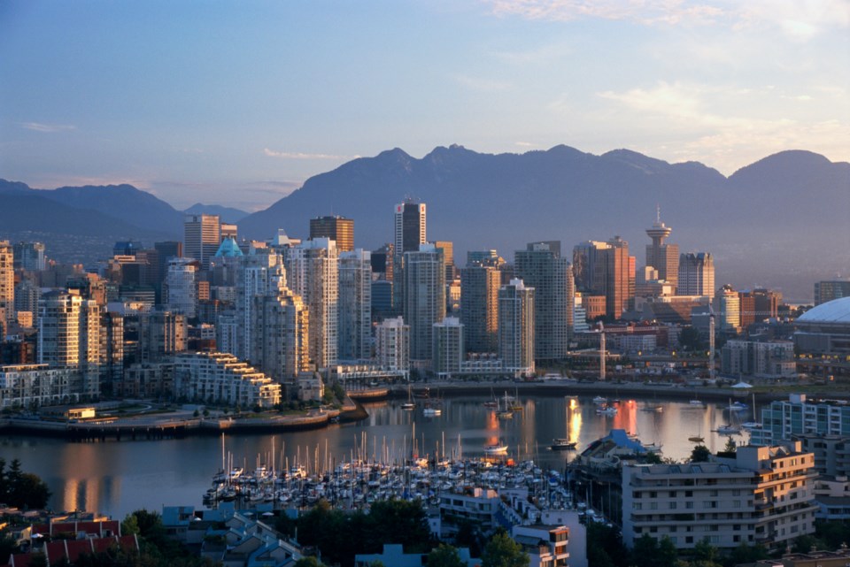 Vancouver skyline