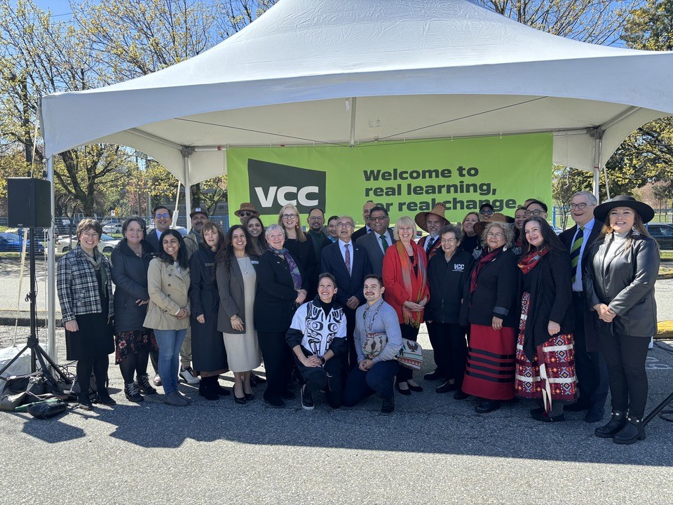 Vancouver Community College honours land for new innovation centre with ground blessing ceremony