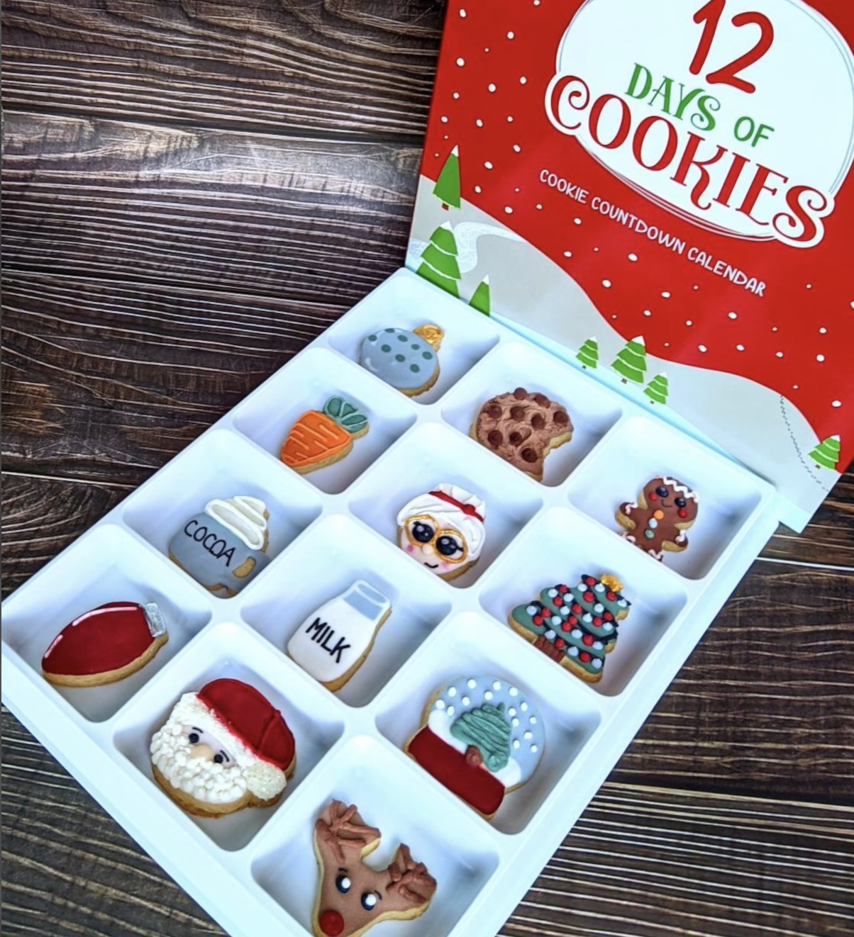 12 days of cookies set. 