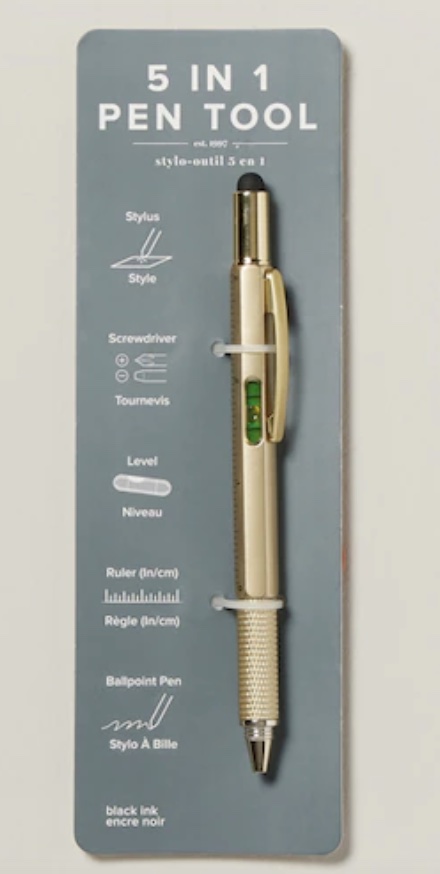 5-in-1 pen tool.
