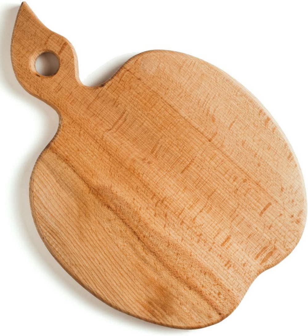 Apple shaped butter board