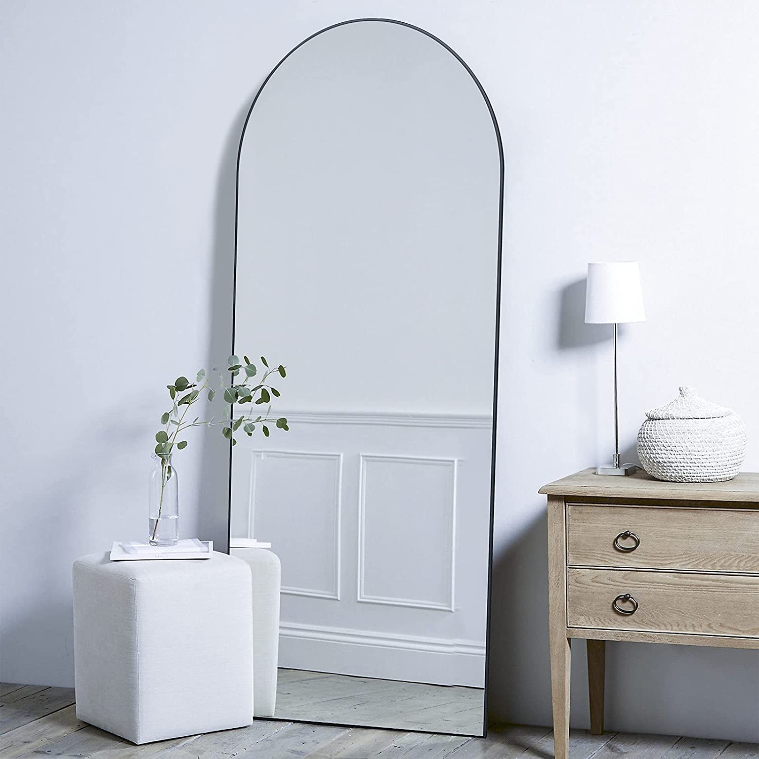 Arched mirror