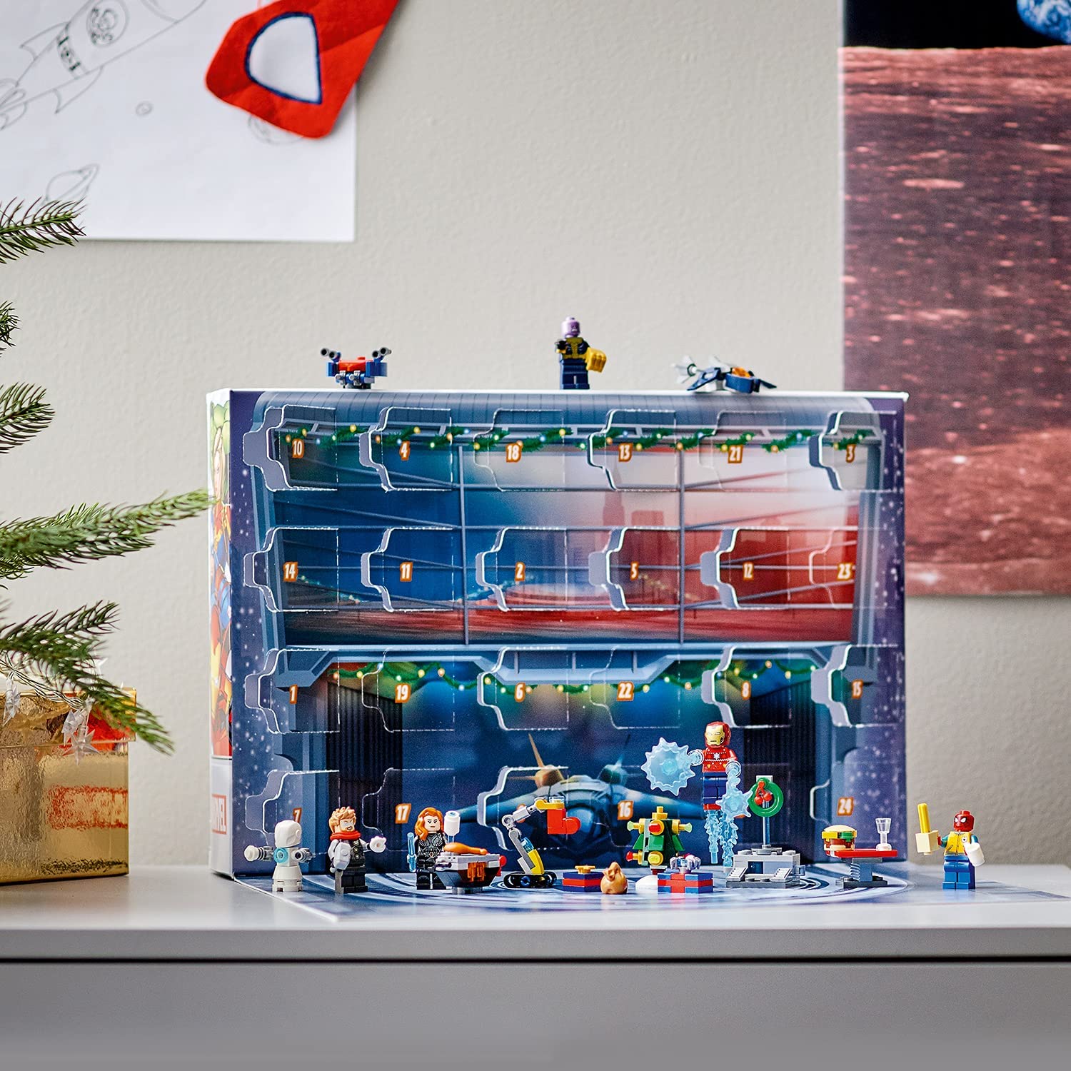 Avengers LEGO calendar. 