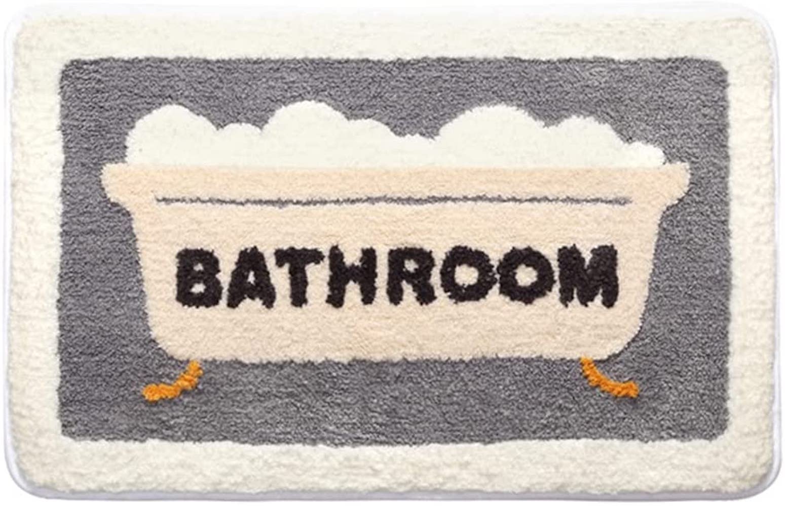 Bubble bath mat