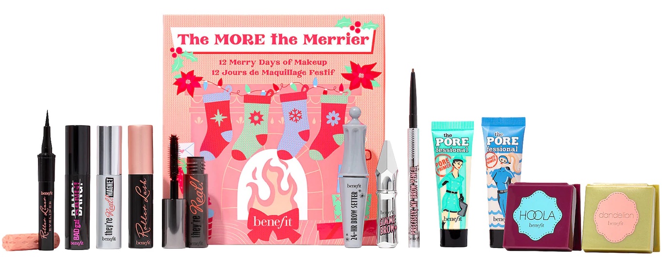 Benefit Beauty advent calendar. 