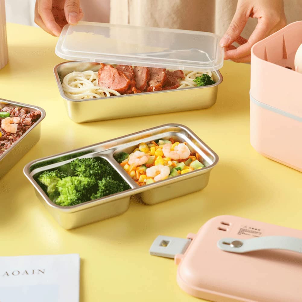 Bento box style heated lunch kit