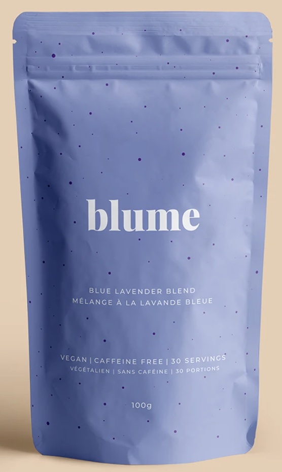 Blume lavender drink.