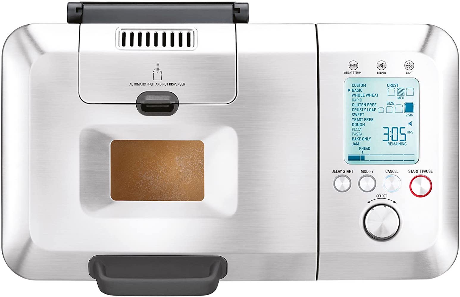 Breadmaker with mochi setting