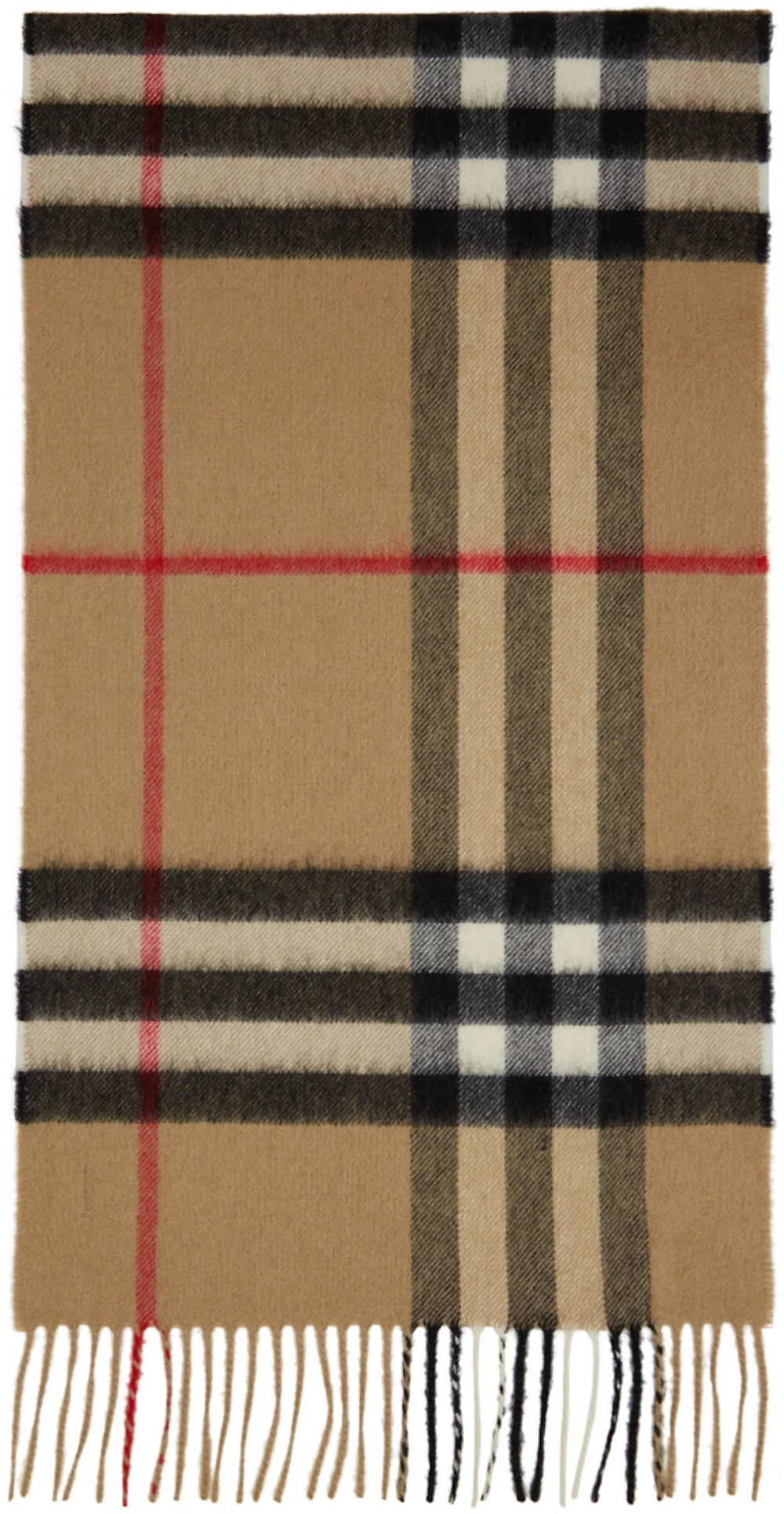 Burberry scarf.