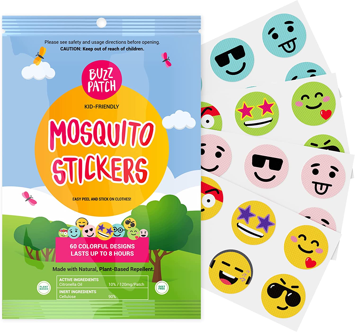 mosquito stickers