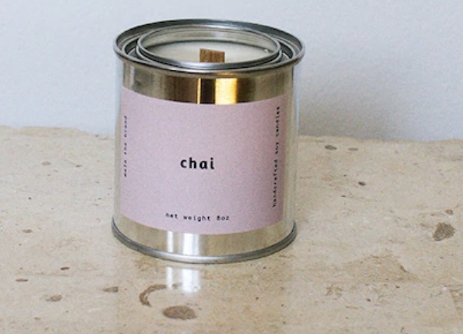 Chai candle. 