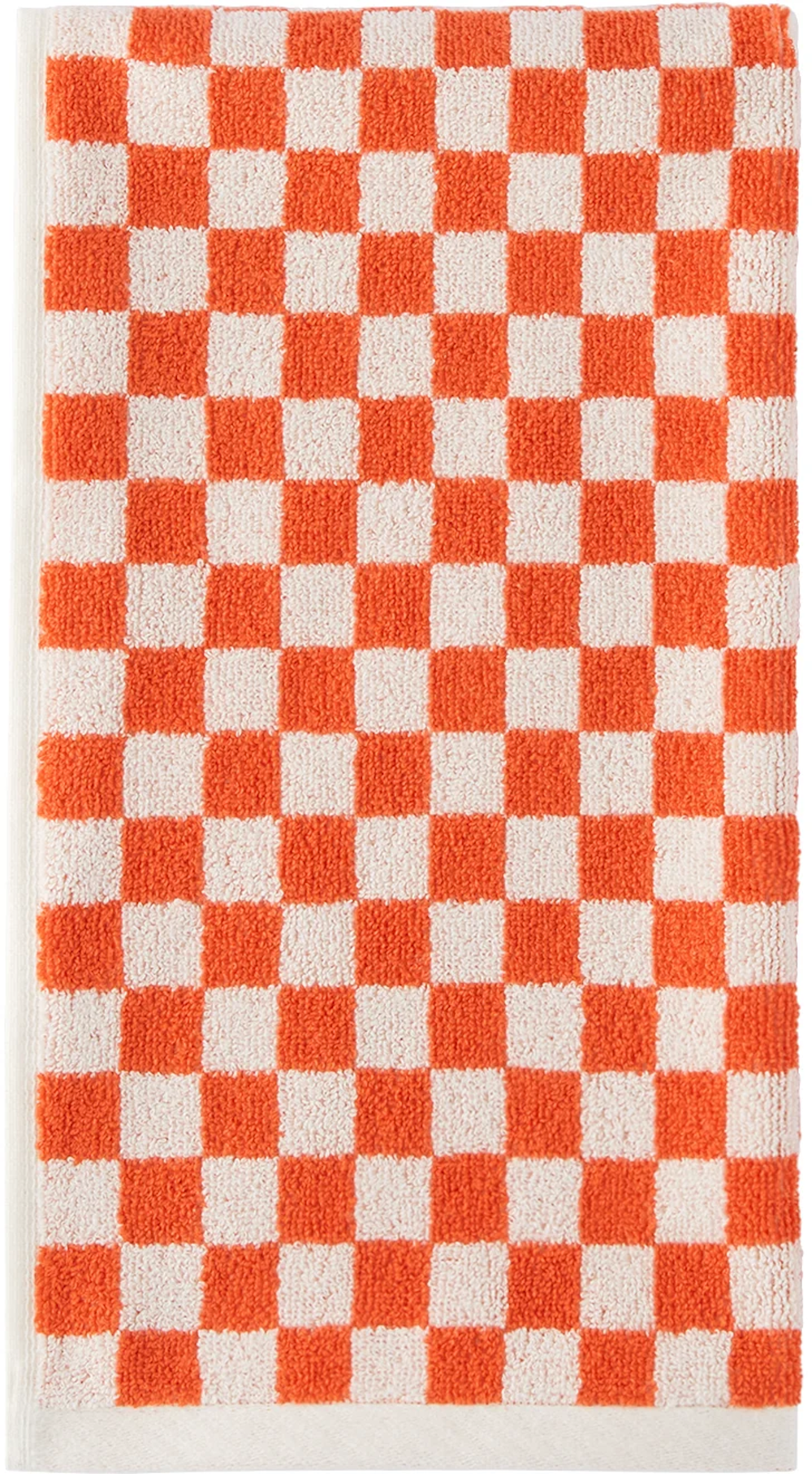Checkered hand towel