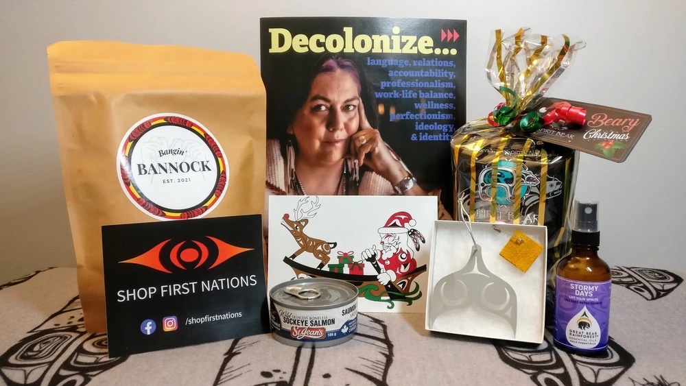 Shop First Nations gift box. 