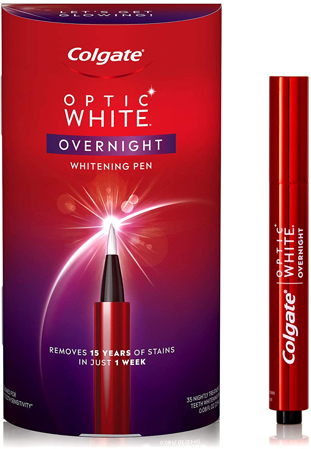 Colgate whitening pen. 