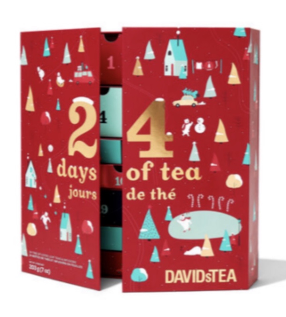 Davids tea calendar